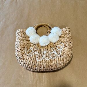 Bride Woven Straw Bag